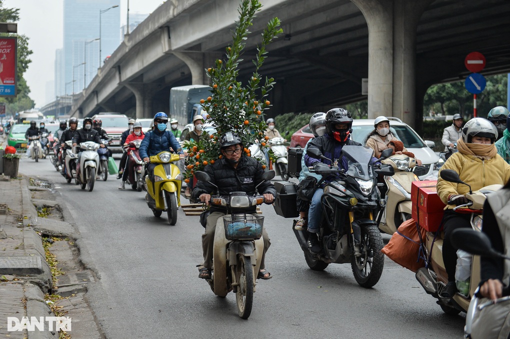 Phương án phân luồng giao thông Hà Nội dịp Tết - 1 Phương án phân luồng giao thông Hà Nội dịp Tết - 1