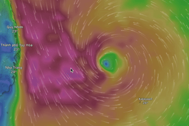 Bão Koto liên tục đổi hướng, xuất hiện áp thấp nhiệt đới gần Biển Đông