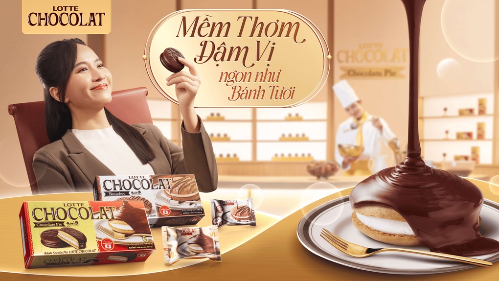 Thưởng bánh thượng hạng, trúng quà giá trị cùng Lotte Chocolat - 1 Thưởng bánh thượng hạng, trúng quà giá trị cùng Lotte Chocolat - 1