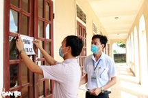 Nghệ An bố trí 19 phòng thi cho thí sinh thuộc diện F2