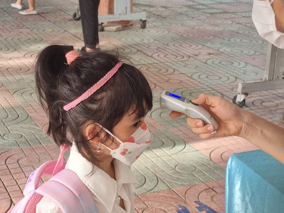 Hải Phòng: Lớp học chia ca tựu trường, đảm bảo giãn cách - 3 Hải Phòng: Lớp học chia ca tựu trường, đảm bảo giãn cách - 3