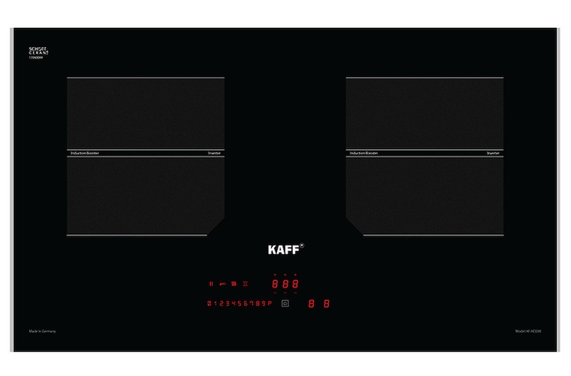 Bếp từ âm 2 vùng nấu Kaff KF-HD28II hiện đại, tiên tiến và an toàn