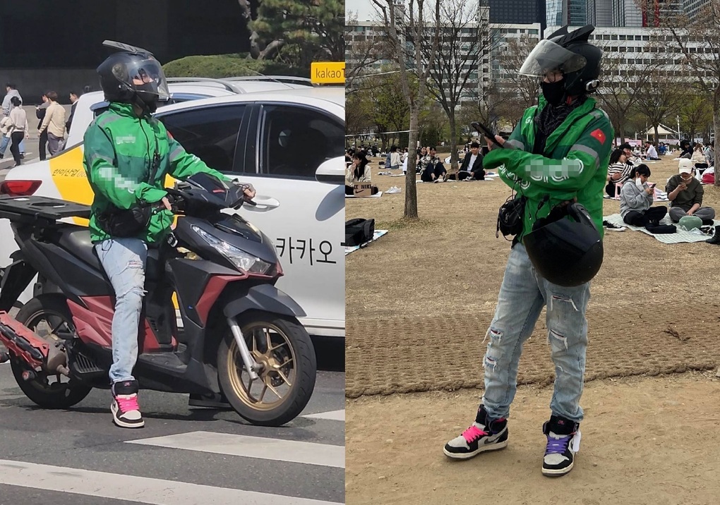 Thực hư chàng trai Việt chạy xe ôm trên đường phố Hàn Quốc - 2 Thực hư chàng trai Việt chạy xe ôm trên đường phố Hàn Quốc - 2