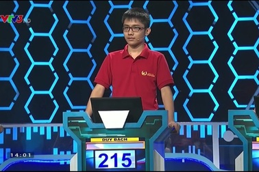 Xem lại màn đấu trí của 4 "nhà leo núi" Chung kết Olympia ở vòng thi Quý