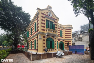 Cận cảnh biệt thự Pháp cổ ở Hà Nội được sửa chữa, bảo tồn gần 15 tỷ đồng