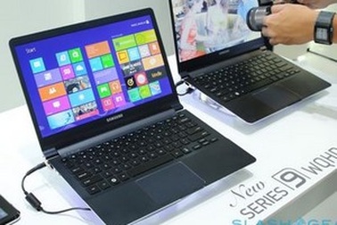 Samsung ra mắt ultrabook với màn hình siêu nét