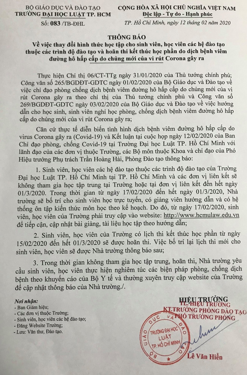 Năm trường ĐH, CĐ tại TPHCM tiếp tục cho sinh viên nghỉ tránh dịch - 2 Năm trường ĐH, CĐ tại TPHCM tiếp tục cho sinh viên nghỉ tránh dịch - 2