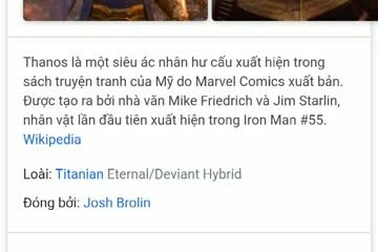 Cú búng tay của “Găng tay vô cực” làm tan biến 1/2 kết quả tìm kiếm trên Google