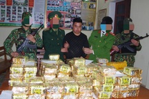 Lô ma túy khủng thu từ vụ án xuyên quốc gia