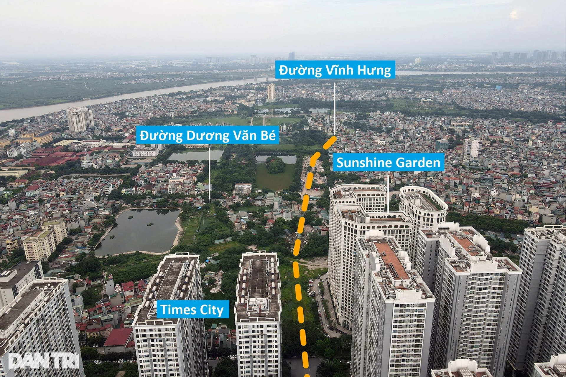 Cận cảnh những tuyến đường kết nối dự án vạn căn hộ Times City - 10 Cận cảnh những tuyến đường kết nối dự án vạn căn hộ Times City - 10