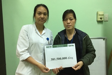 Bạn đọc Dân trí giúp cậu bé ghép phổi hơn 381 triệu đồng