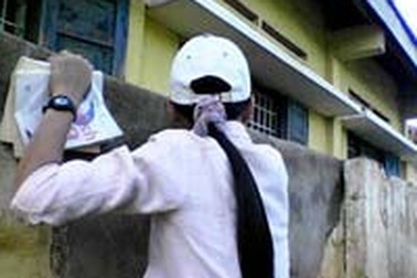 Chùm ảnh "Đột kích" trường thi 