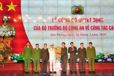 Phó tư lệnh Cảnh sát cơ động nhậm chức Giám đốc Công an TP. Hải Phòng