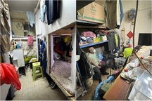 Nhà "quan tài" rộng 9m2 đủ kê 2 giường, giá thuê 24 triệu đồng/tháng