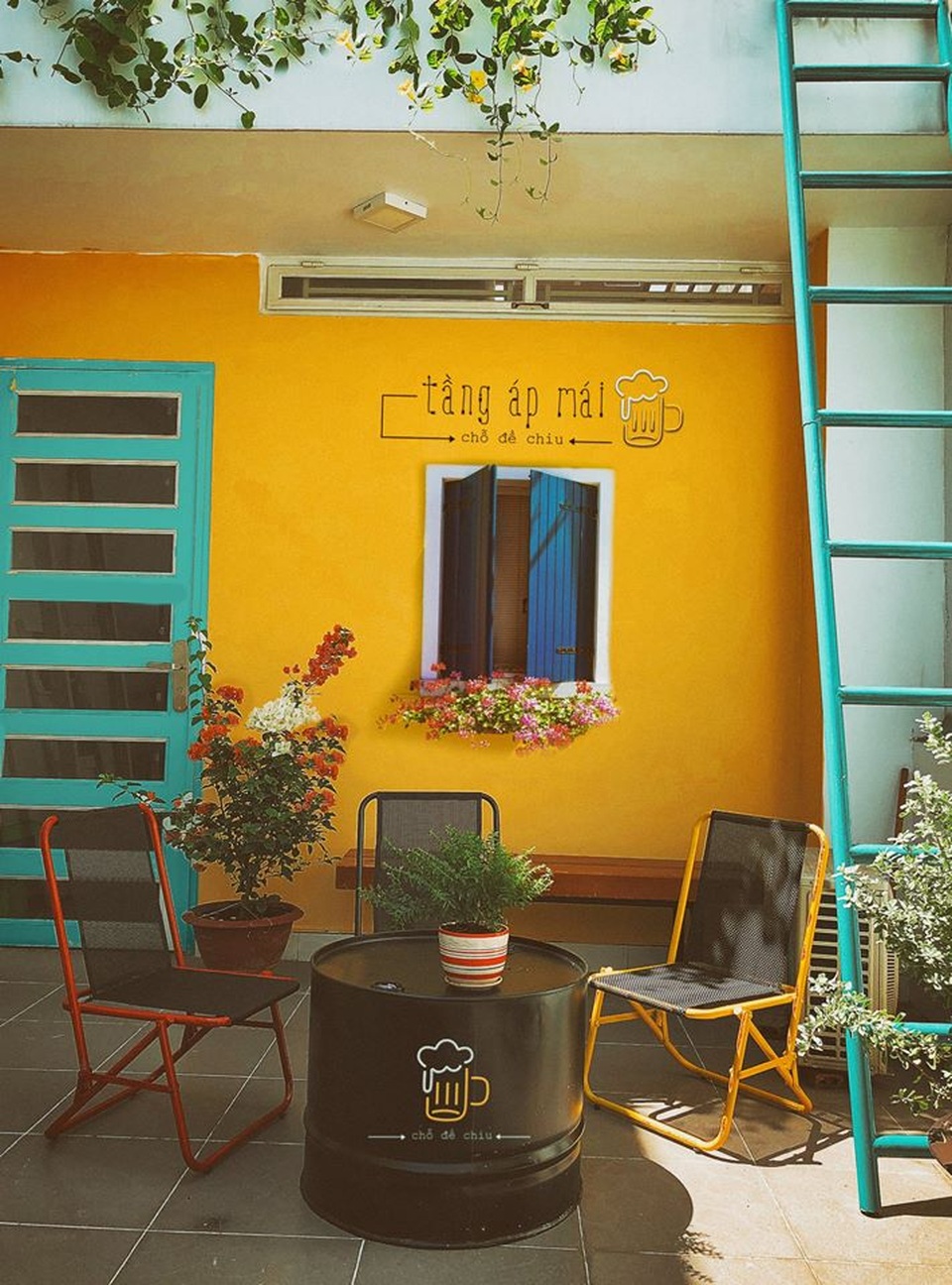 Người chồng ở Sài Gòn tự làm vườn sân thượng “sống ảo” cho vợ - 3 Người chồng ở Sài Gòn tự làm vườn sân thượng “sống ảo” cho vợ - 3