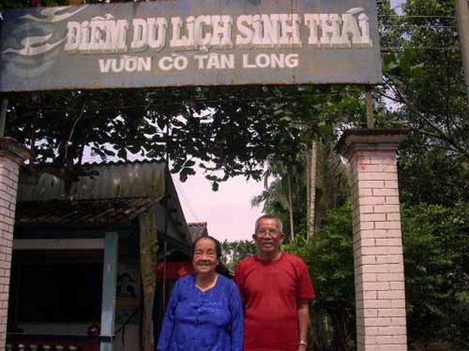 vườn cò Tân Long