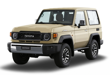 Toyota Land Cruiser 70 Series 2024 lại có phiên bản 3 cửa "Land cộc"