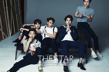 Super Junior-M cuốn hút trên bìa báo mới