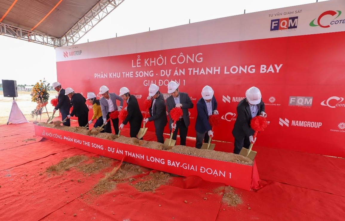 Nam Group cùng Unicons hợp tác và khởi công giai đoạn 1 The Song - Thanh Long Bay - 1 Nam Group cùng Unicons hợp tác và khởi công giai đoạn 1 The Song - Thanh Long Bay - 1