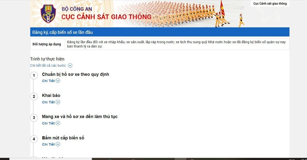 Thêm hình thức đăng ký, khai báo xe online - 2 Thêm hình thức đăng ký, khai báo xe online - 2