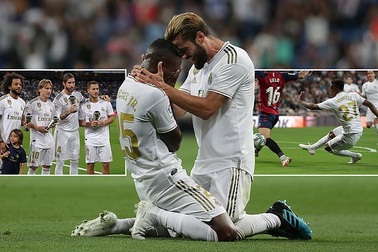 Đánh bại Osasuna, Real Madrid vươn lên dẫn đầu bảng La Liga