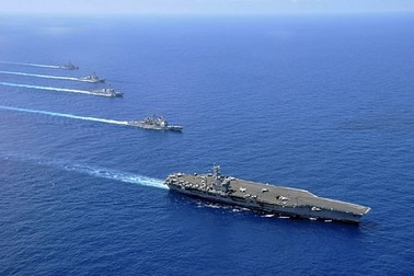 USS Nimitz áp chế cả 3 hạm đội Trung Quốc trên biển Đông