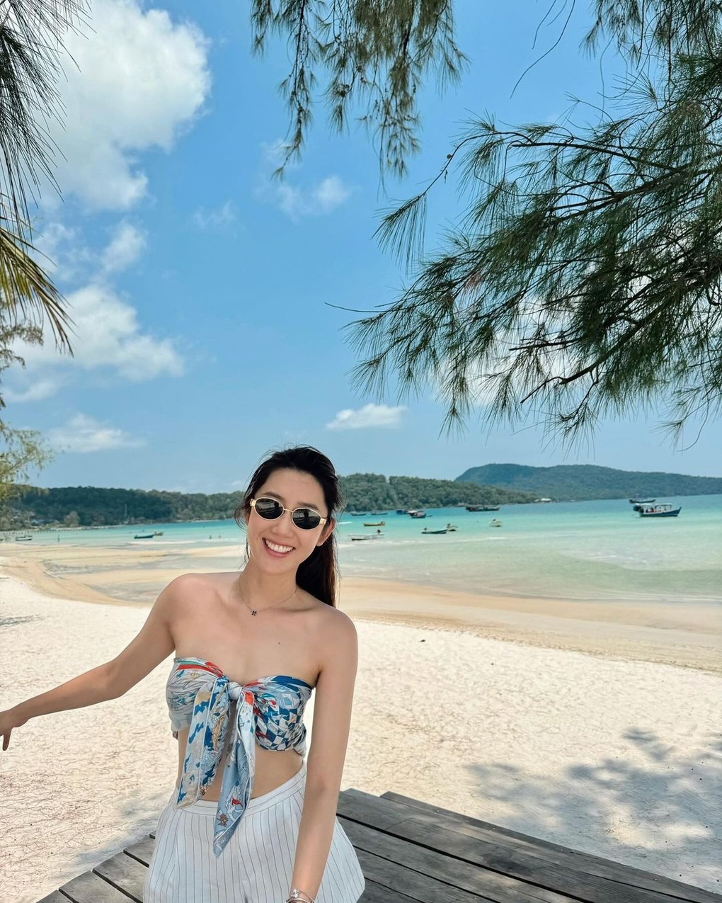 Hoa hậu Kỳ Duyên và dàn sao nữ diện bikini gợi cảm trong kỳ nghỉ lễ - 6 Hoa hậu Kỳ Duyên và dàn sao nữ diện bikini gợi cảm trong kỳ nghỉ lễ - 6