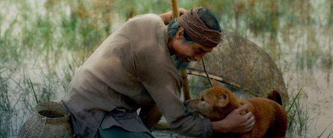 Phim &quot;Cậu Vàng&quot; công bố hình ảnh đầu tiên của lão Hạc và chú chó trên phim điện ảnh - Ảnh 1.