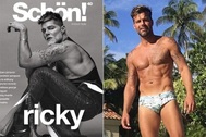 Ngỡ ngàng với diện mạo của ca sĩ đồng tính Ricky Martin trong loạt ảnh mới
