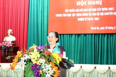 Phú Thọ: Tập huấn nghiệp vụ công tác khuyến học