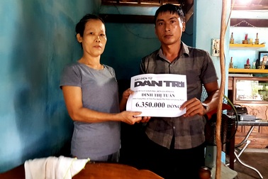 “Được bạn đọc Dân trí giúp đỡ tôi yên tâm chăm sóc chồng và trả nợ”