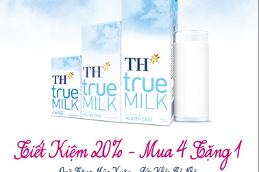 Cả nhà khỏe mạnh với Quà tặng mùa xuân từ TH True Milk