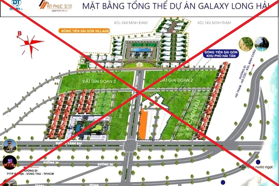 Khởi tố vụ lừa đảo chiếm đoạt tài sản tại dự án bánh vẽ Galaxy Long Hải - 1 Khởi tố vụ lừa đảo chiếm đoạt tài sản tại dự án bánh vẽ Galaxy Long Hải - 1