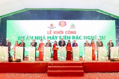 AMACCAO khởi công điện rác Nghệ An công nghệ cao với quy mô lớn nhất miền Trung