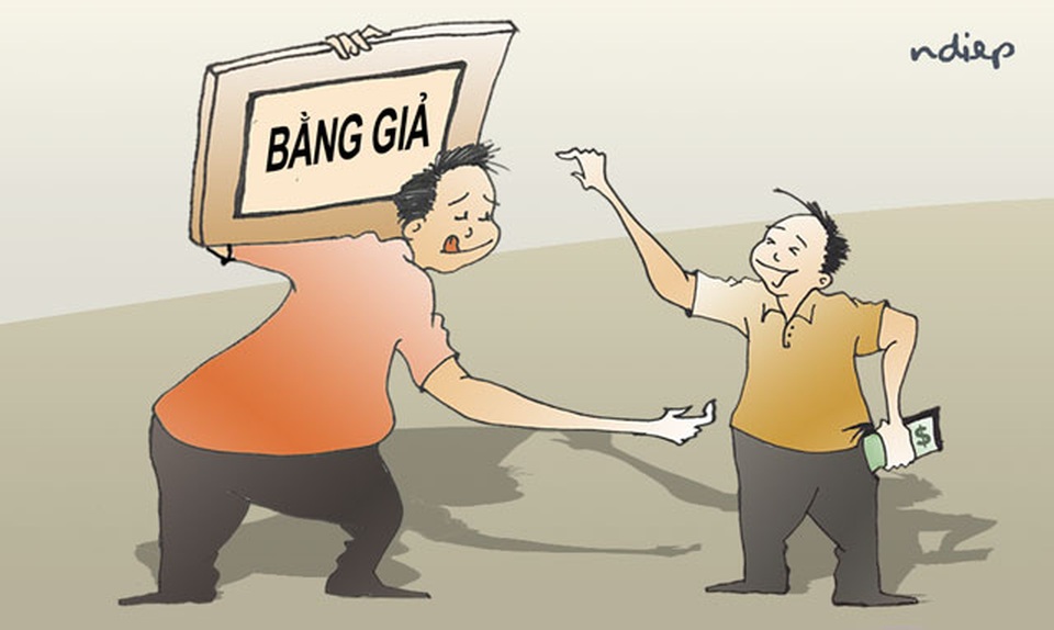 Hoá ra bằng giả “lợi hại” đến thế! - 1 Hoá ra bằng giả “lợi hại” đến thế! - 1
