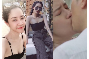 Nhan sắc vợ “ông trùm tỷ phú” lén lút hôn Việt Anh trong “Mê cung”