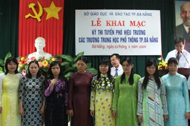 Thi tuyển Phó hiệu trưởng: 1 “chọi” 3 