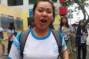 Thí sinh TPHCM đánh giá đề Sử dài và khó