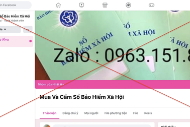 Hàng loạt trang Facebook mua bán sổ bảo hiểm xã hội sắp bị "sờ gáy"