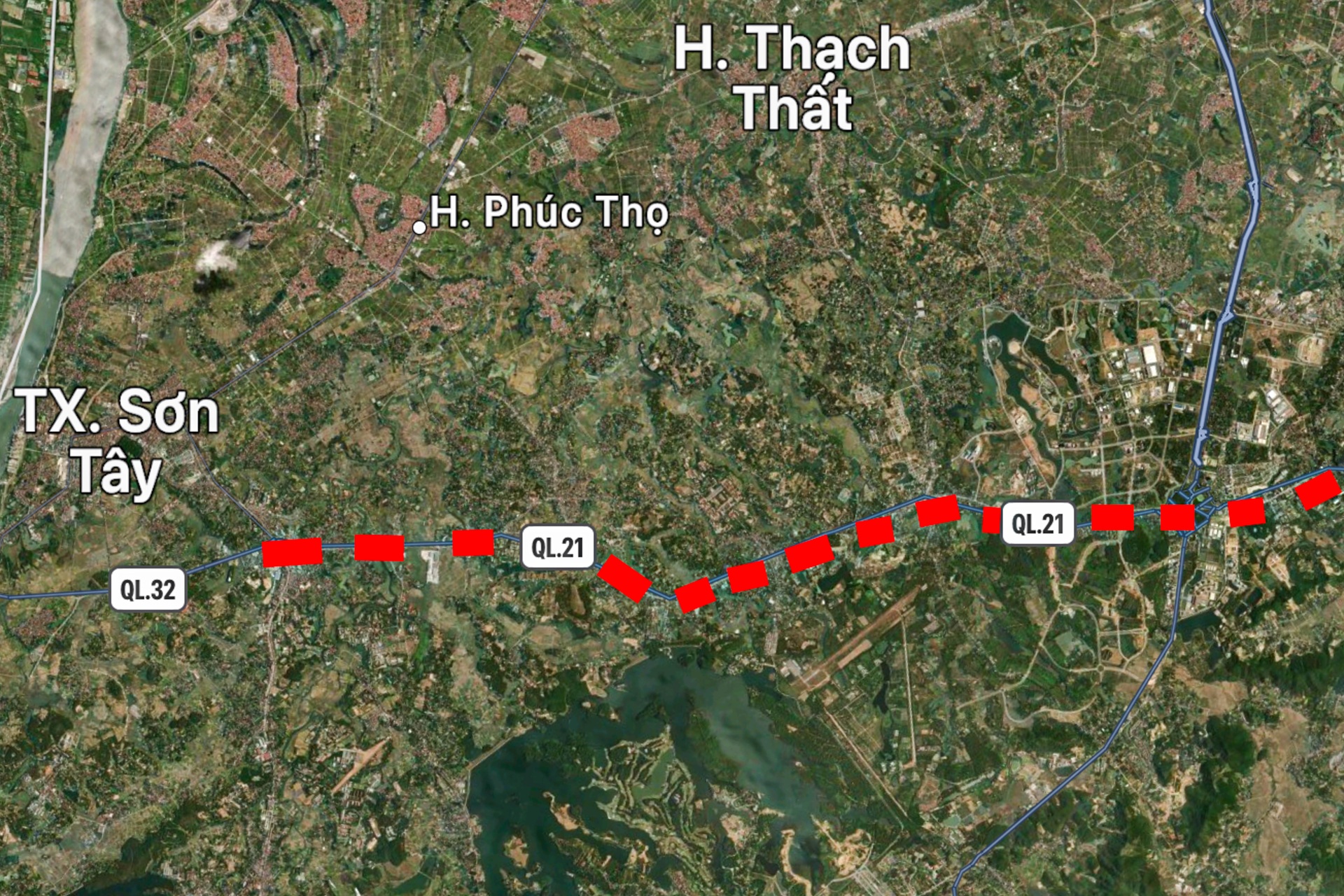 Hiện trạng tuyến đường dài hơn 25km, đề xuất chi gần 19.000 tỷ để nâng cấp - 11 Hiện trạng tuyến đường dài hơn 25km, đề xuất chi gần 19.000 tỷ để nâng cấp - 11