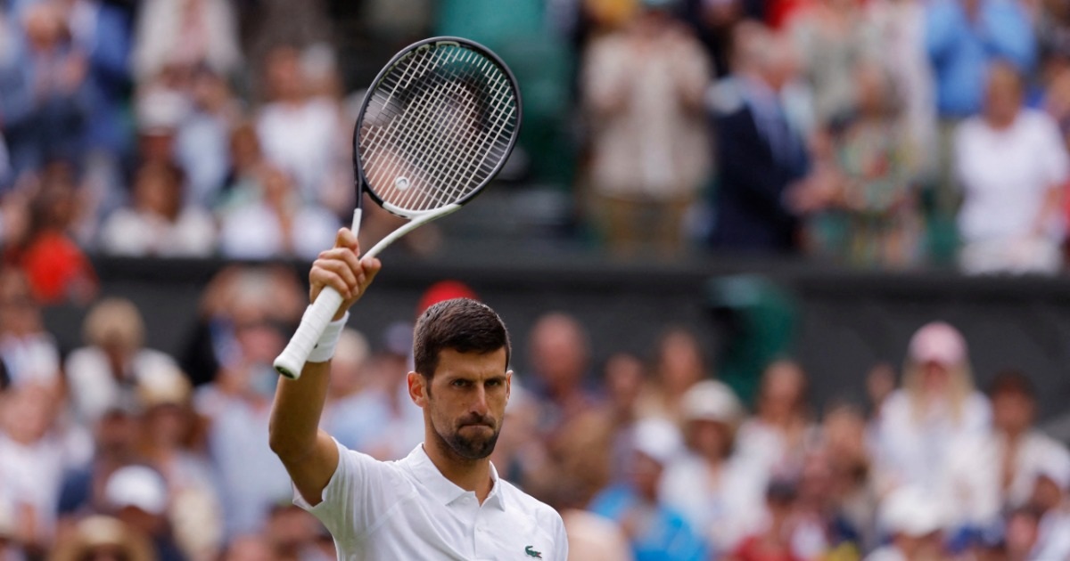 Djokovic khác nhánh đấu với Alcaraz và Sinner (Ảnh: Reuters).