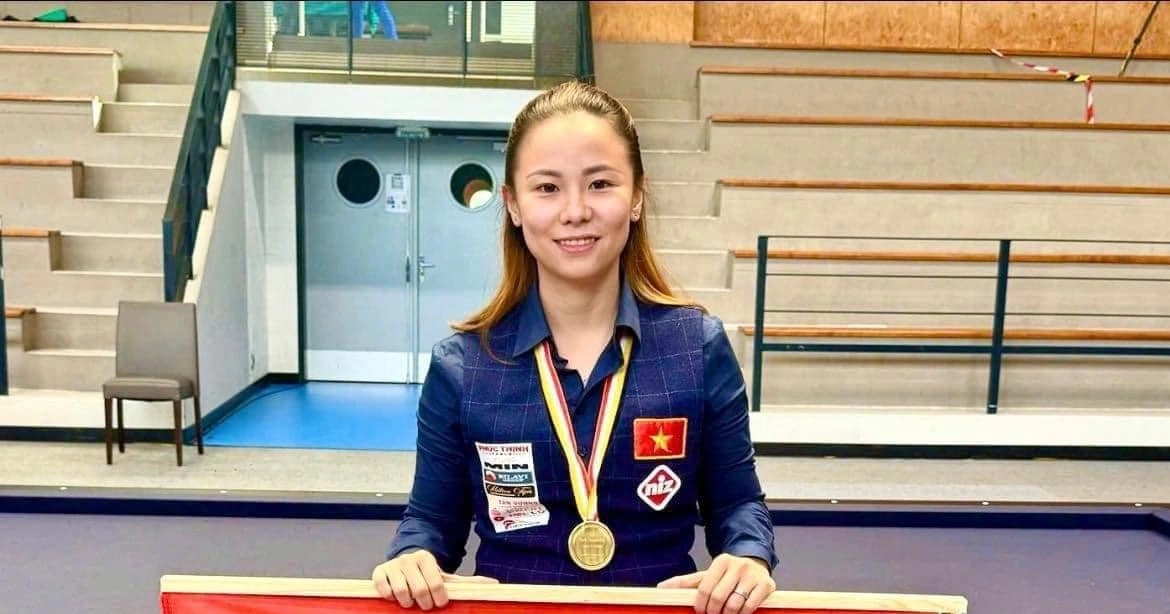 A Vietnami Biliárd Snooker Szövetség találkozott Yen Nhi sportoló vezetőségével - 1 Liên đoàn billiards  snooker Việt Nam gặp đơn vị chủ quản của VĐV Yến Nhi - 1