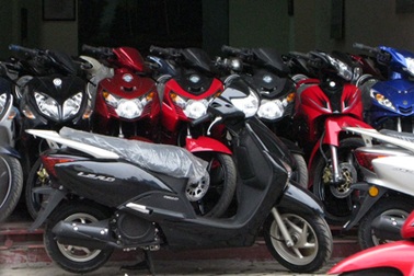 Thị trường xe tay ga hấp dẫn