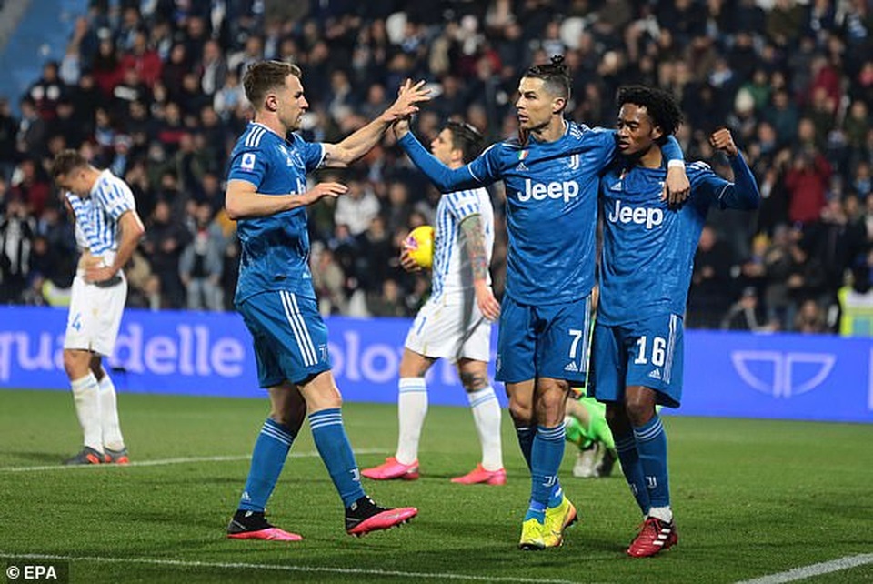 Ấn định ngày C.Ronaldo trở lại thi đấu tại Serie A - 1 Ấn định ngày C.Ronaldo trở lại thi đấu tại Serie A - 1