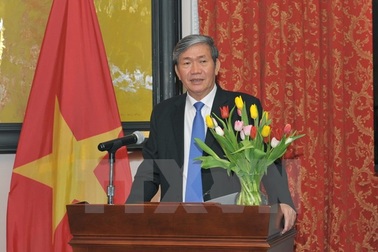 Thường trực Ban Bí thư Đinh Thế Huynh hội kiến Tổng Thư ký LHQ