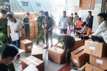 Phát hiện gần 8 tấn sữa, thực phẩm chức năng không nguồn gốc xuất xứ