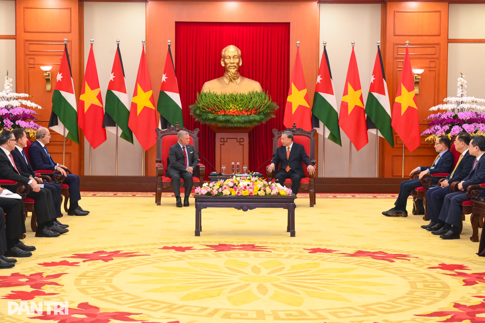 Chủ tịch nước Lương Cường chủ trì lễ đón Quốc vương Jordan thăm Việt Nam - 8