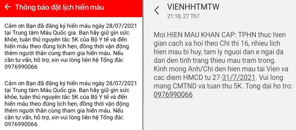 Đi hiến máu khi giãn cách xã hội có bị phạt lỗi ra đường không cần thiết? - 1 Đi hiến máu khi giãn cách xã hội có bị phạt lỗi ra đường không cần thiết? - 1