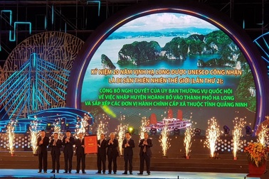 Hạ Long chính thức trở thành đô thị loại 1 trực thuộc tỉnh lớn nhất nước