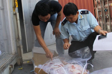 Hiểm nguy khó diễn tả từ 27 tấn thịt đông lạnh vô thừa nhận